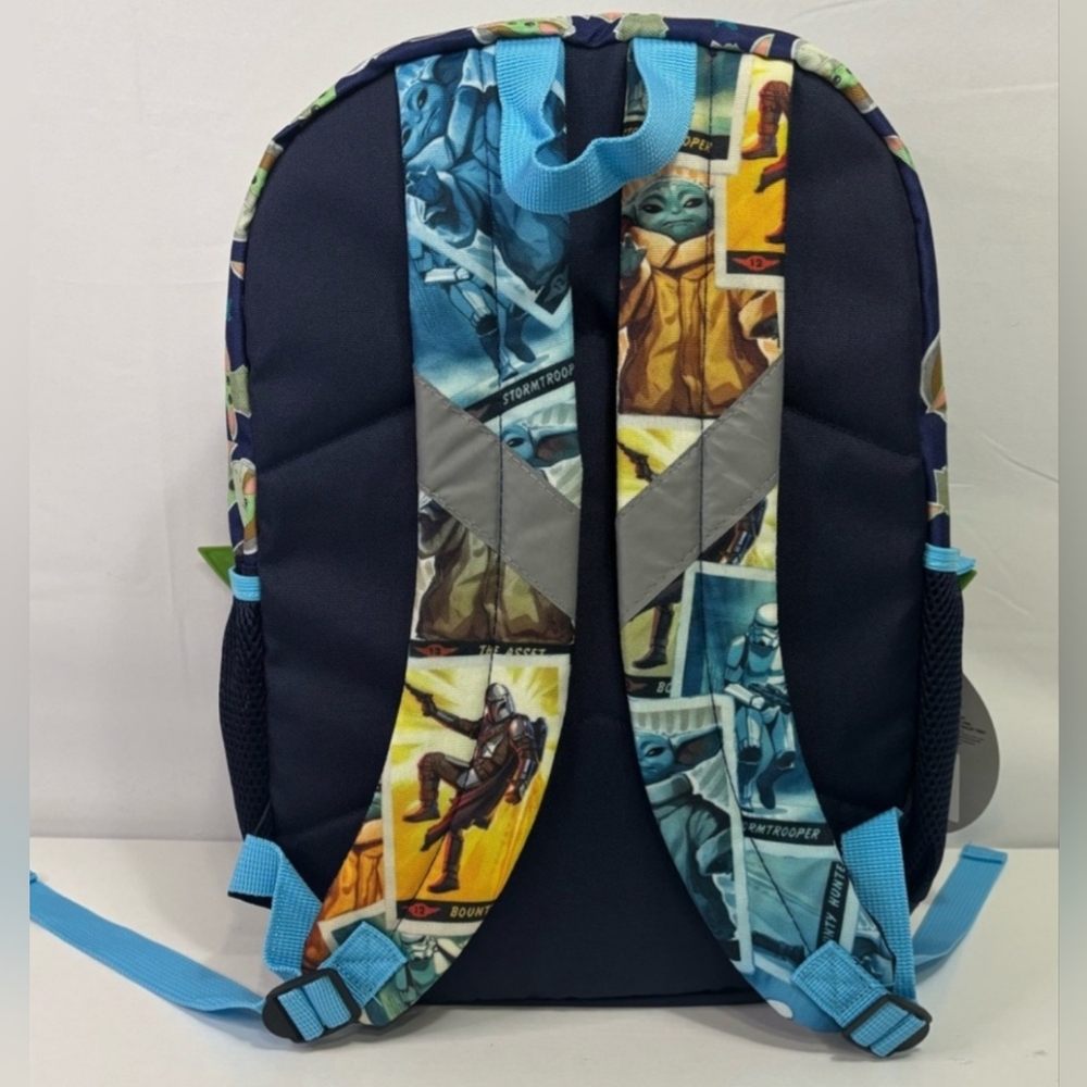 NWT Disney Star Wars Baby Yoda Backpack,Lunch Bag & Water Bottle - Picture 2 of 10